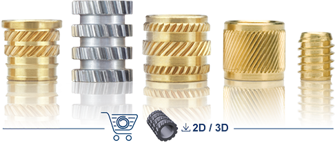 SPIROL Insertos Roscados para Plásticos