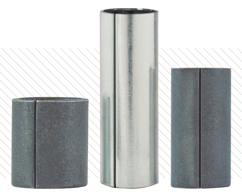Espaciadores tubulares laminados